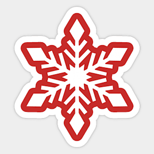 CHRISTMAS SNOWFLAKE Sticker